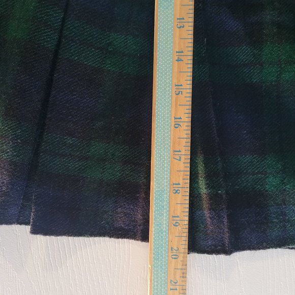 Pleated Plaid Mini Skirt Size 40 - Picture 9 of 16